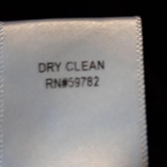 Adrianna Papell Lace Illusion V-neck 3/4 Sleeve Bodycon Dress Black Sz 4P - Picture 11 of 13